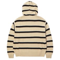 画像2: HUF Banks Hooded Sweater - Tan / ハフ ニットパーカー (2)
