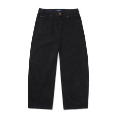画像2: Butter Goods Wide Cut Denim Jeans - Flat Black (2)