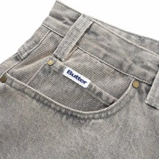 画像5: Butter Goods Wide Cut Denim Jeans - Grey Wash (5)