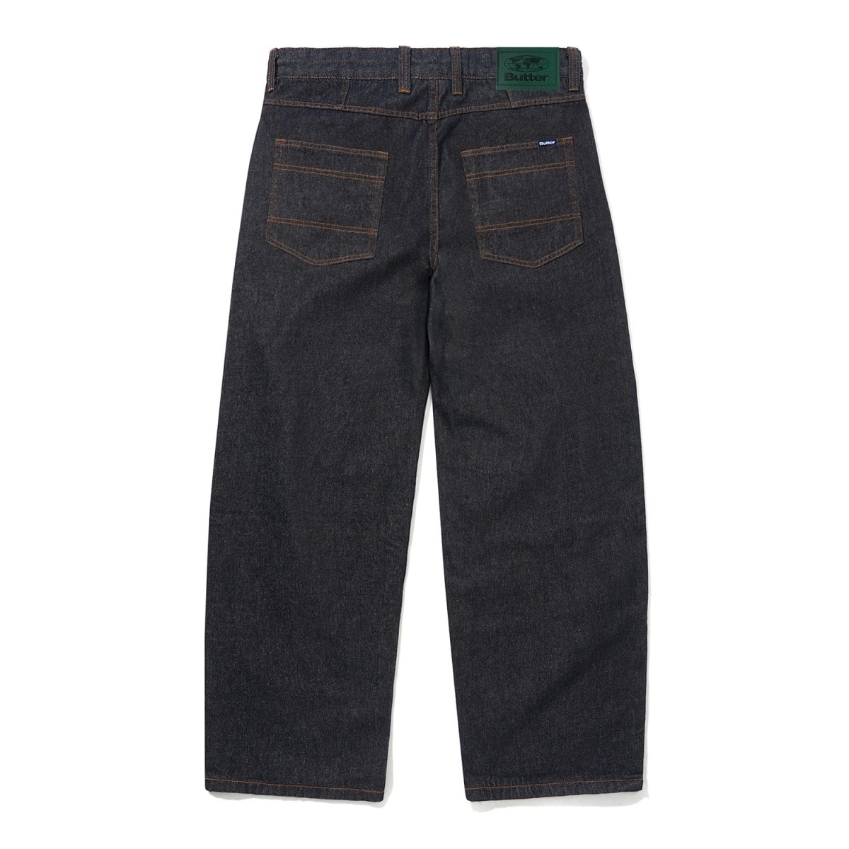 画像2: Butter Goods Wide Cut Denim Jeans - Raw Indigo (2)