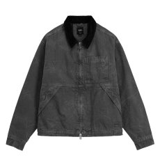 画像1: Vans Nico Canvas Chore Jacket - Black / ヴァンズ キャンバス チョアジャケット (1)