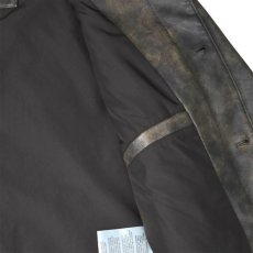 画像7: Levi's Faux Leather Type1 Trucker Jacket - Brown / リーバイス タイプ1 レザー トラッカージャケット (7)