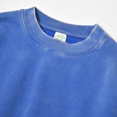 画像2: Cotton Collective 15oz Heavy Crew Sweat - Dusty Blue / コットンコレクティブ ヘビー クルースウェット (2)