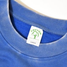 画像3: Cotton Collective 15oz Heavy Crew Sweat - Dusty Blue / コットンコレクティブ ヘビー クルースウェット (3)