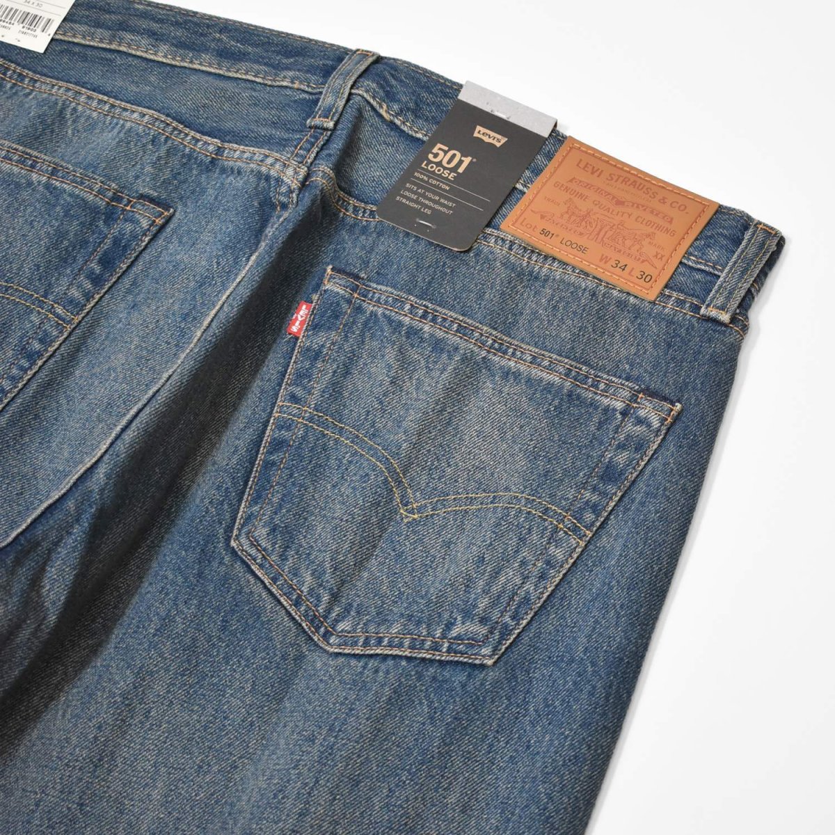 画像5: Levi's 501-0026 Loose Jeans - Santa Monica Indigo / リーバイス (5)