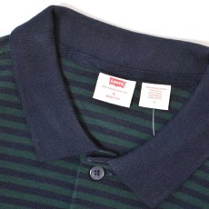 画像3: Levi's Classic Boxy L/S Polo Penaud Stripe - Navy Blazer / リーバイス ポロシャツ (3)