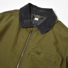 画像3: Old Navy Cropped Canvas Barn Jacket - Olive / オールドネイビー ジャケット (3)