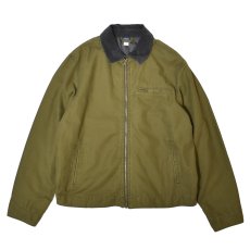 画像1: Old Navy Cropped Canvas Barn Jacket - Olive / オールドネイビー ジャケット (1)