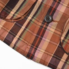 画像7: Old Navy Loose Canvas Plaid Work Jacket - Brown / オールドネイビー ジャケット (7)