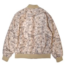 画像2: True Religion Aviation Bomber Jacket - Beige / トゥルーレリジョン ジャケット (2)