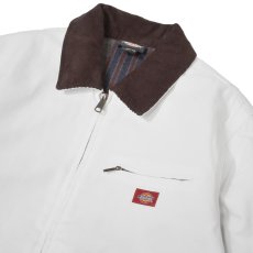 画像4: Dickies Blanket Lined Duck Jacket - White / ディッキーズ ジャケット (4)