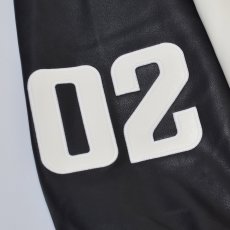 画像8: True Religion Color Blocked Logo Racing Jacket - White / トゥルーレリジョン レザージャケット (8)