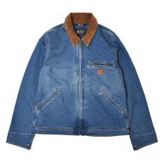 画像1: Carhartt USA Rugged Flex Denim Detroit Jacket - Muskegon / カーハート デニム デトロイトジャケット (1)
