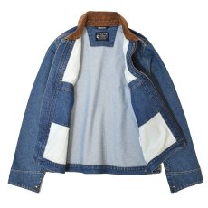 画像2: Carhartt USA Rugged Flex Denim Detroit Jacket - Muskegon / カーハート デニム デトロイトジャケット (2)