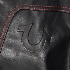 画像6: True Religion Leather Moto Jacket - Black / トゥルーレリジョン レザージャケット (6)
