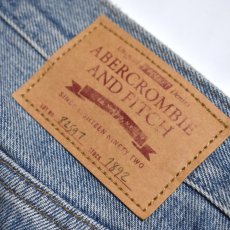 画像5: Abercrombie & Fitch Authentic Baggy Denim - Faded Blue Paint (5)