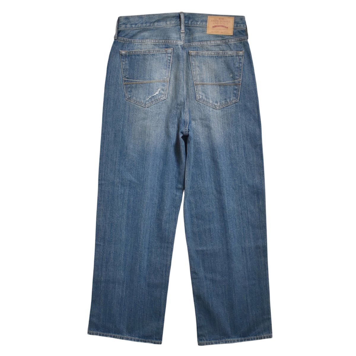 画像2: Abercrombie & Fitch Authentic Baggy Denim - Dark Wash (2)