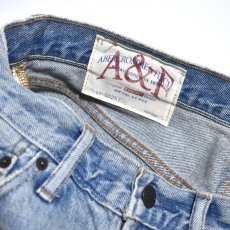 画像5: Abercrombie & Fitch Authentic Baggy Patchwork Denim - Light Indigo (5)