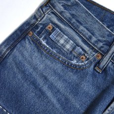 画像5: Abercrombie & Fitch Authentic Baggy Patchwork Denim - Medium Indigo (5)