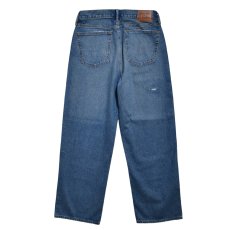 画像2: Abercrombie & Fitch Authentic Baggy Patchwork Denim - Medium Indigo (2)