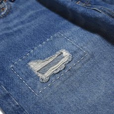 画像4: Abercrombie & Fitch Authentic Baggy Patchwork Denim - Medium Indigo (4)