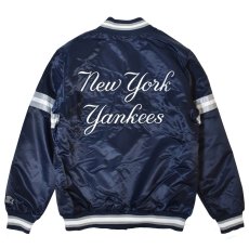 画像2: Starter New York Yankees Snap Varsity Jacket - Navy / スターター スタジャン (2)