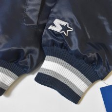画像8: Starter New York Yankees Snap Varsity Jacket - Navy / スターター スタジャン (8)