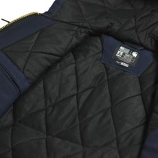 画像5: Carhartt USA J140 Firm Duck Insulated Flannel Lined Active Jacket - Dark Navy / カーハート ジャケット (5)