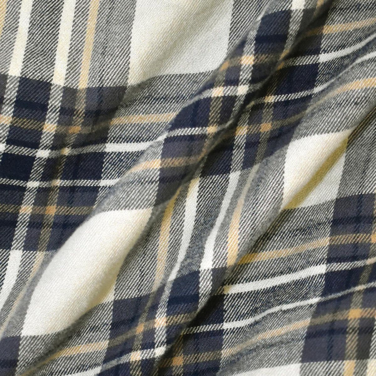 画像4: Carhartt 107010 Relaxed Fit Midweight L/S Flannel Plaid Shirts - Faded Fatigue / カーハート ミッドウェイト フランネルシャツ (4)