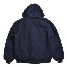 画像2: Carhartt USA J140 Firm Duck Insulated Flannel Lined Active Jacket - Dark Navy / カーハート ジャケット (2)