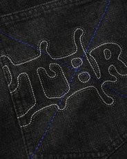 画像4: Butter Goods Serif Baggy Denim Jeans - Black / バターグッズ (4)
