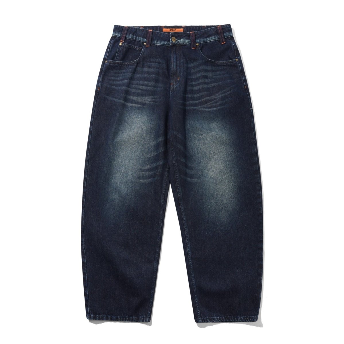 画像1: Butter Goods Serif Baggy Denim Jeans - Dark Indigo / バターグッズ (1)