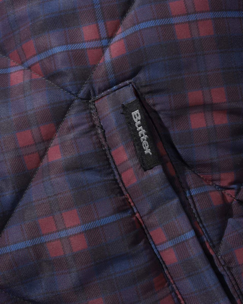 画像5: Butter Goods Reversible Bomber Jacket - Plaid / バターグッズ ジャケット (5)