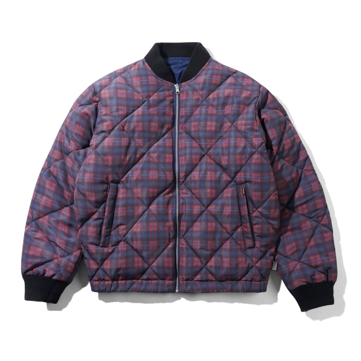画像1: Butter Goods Reversible Bomber Jacket - Plaid / バターグッズ ジャケット (1)