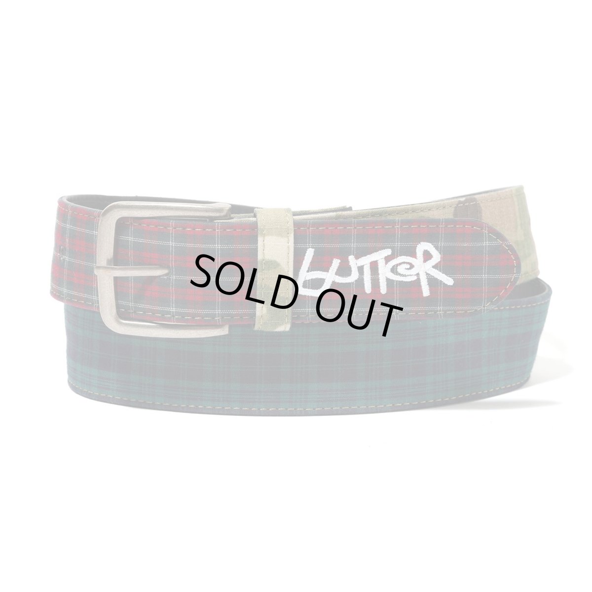 画像1: Butter Goods Patchwork Belt - Multi / バターグッズ (1)