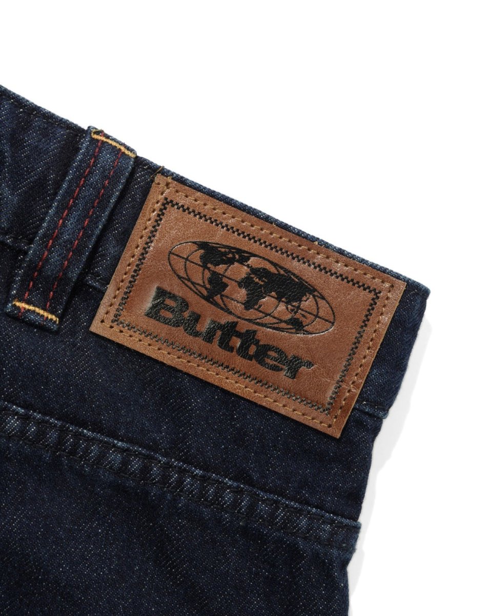 画像6: Butter Goods Serif Baggy Denim Jeans - Dark Indigo / バターグッズ (6)