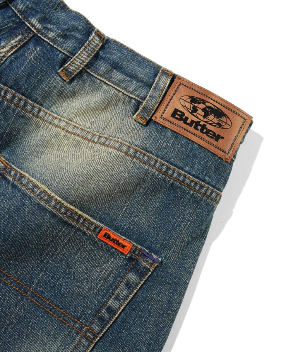 画像3: Butter Goods Baggy Denim Jeans - Selvedge / バターグッズ (3)