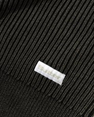 画像2: Butter Goods Bleach Zip-Thru Knit - Black / バターグッズ (2)