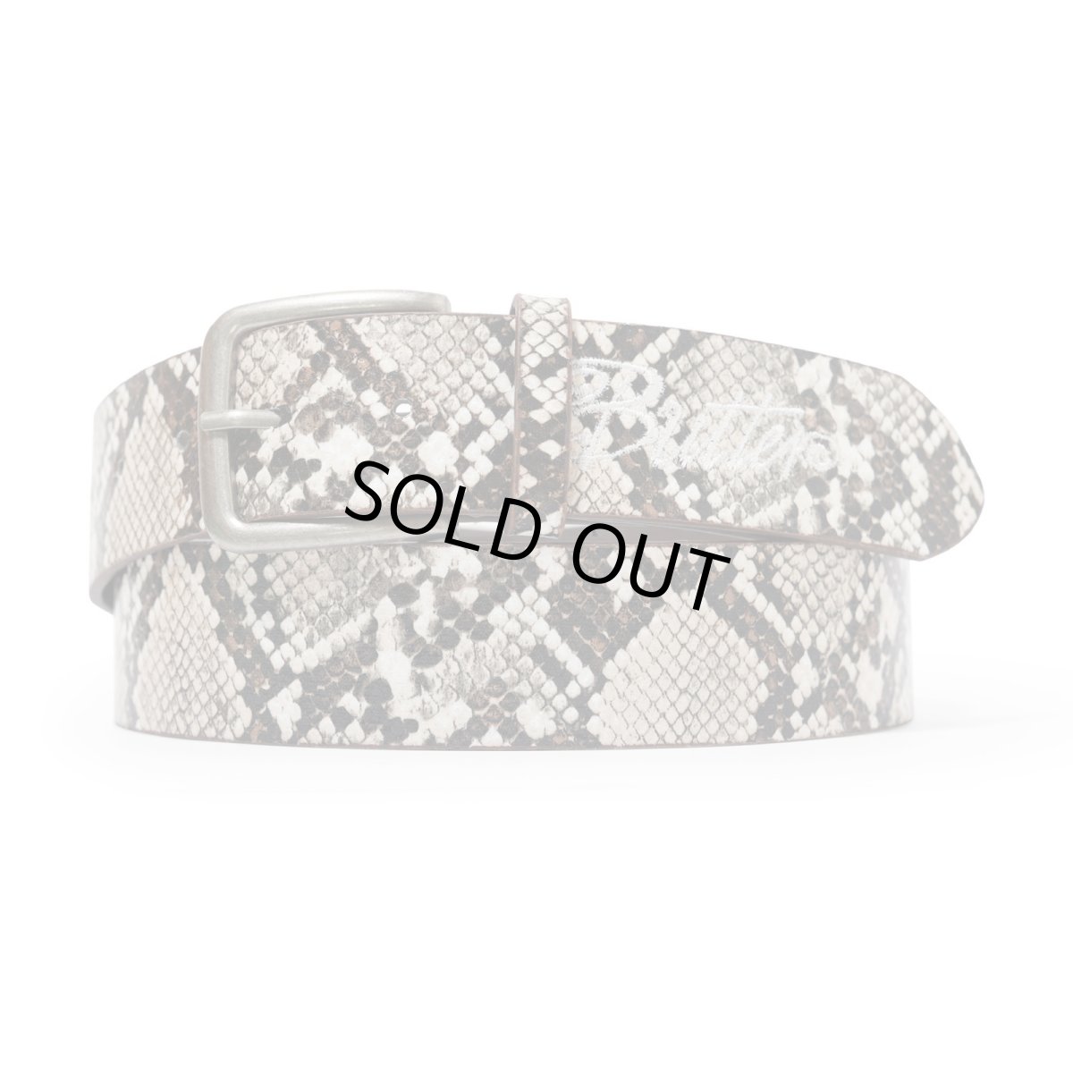 画像2: Butter Goods Snake Skin Belt / バターグッズ (2)