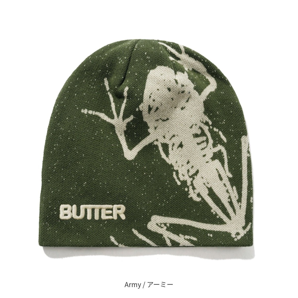 画像2: Butter Goods Amphibian Skully Beanie / バターグッズ ビーニー (2)