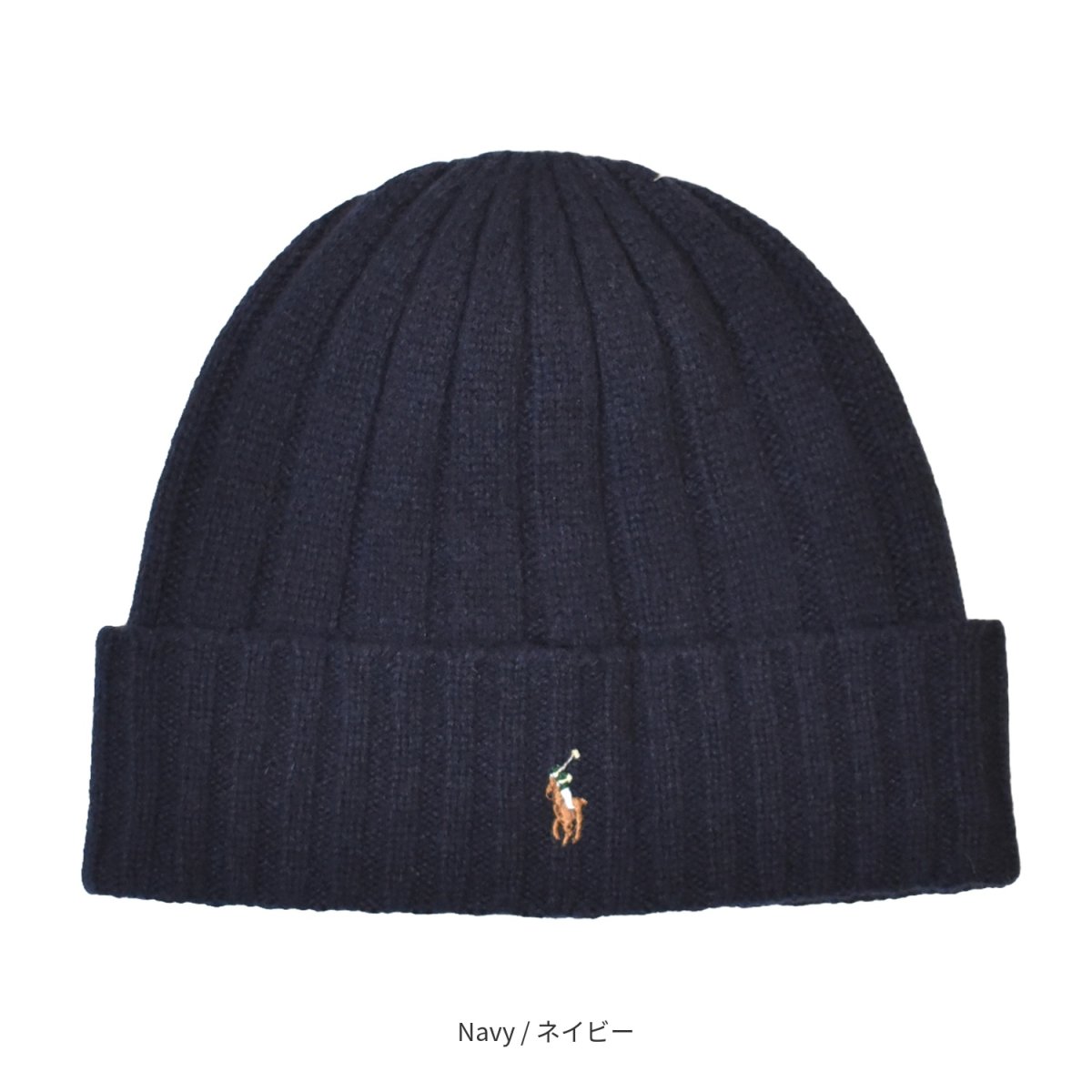 画像4: Polo Ralph Lauren Signature Pony Wool-Blend Beanie / ポロラルフローレン (4)
