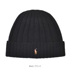 画像3: Polo Ralph Lauren Signature Pony Wool-Blend Beanie / ポロラルフローレン (3)