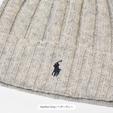 画像15: Polo Ralph Lauren Signature Pony Wool-Blend Beanie / ポロラルフローレン (15)