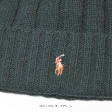 画像19: Polo Ralph Lauren Signature Pony Wool-Blend Beanie / ポロラルフローレン (19)
