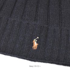 画像14: Polo Ralph Lauren Signature Pony Wool-Blend Beanie / ポロラルフローレン (14)