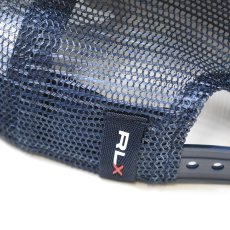 画像3: Ralph Lauren RLX High-Crown Sports Cap - Navy / ラルフローレン アールエルエックス (3)