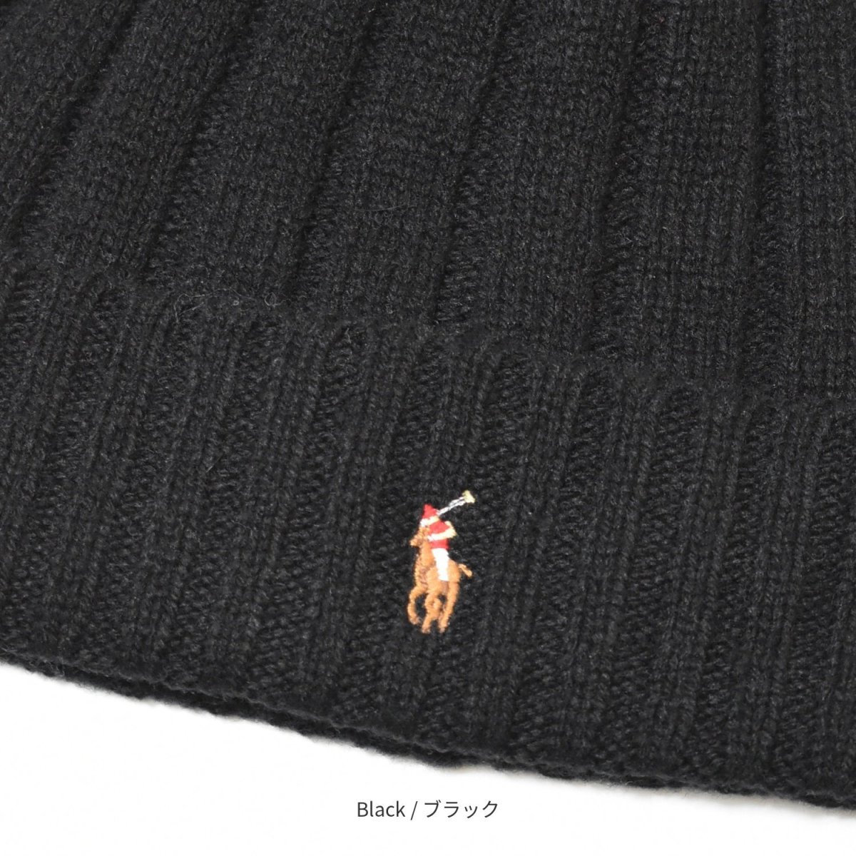 画像13: Polo Ralph Lauren Signature Pony Wool-Blend Beanie / ポロラルフローレン (13)