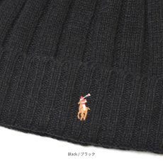画像13: Polo Ralph Lauren Signature Pony Wool-Blend Beanie / ポロラルフローレン (13)