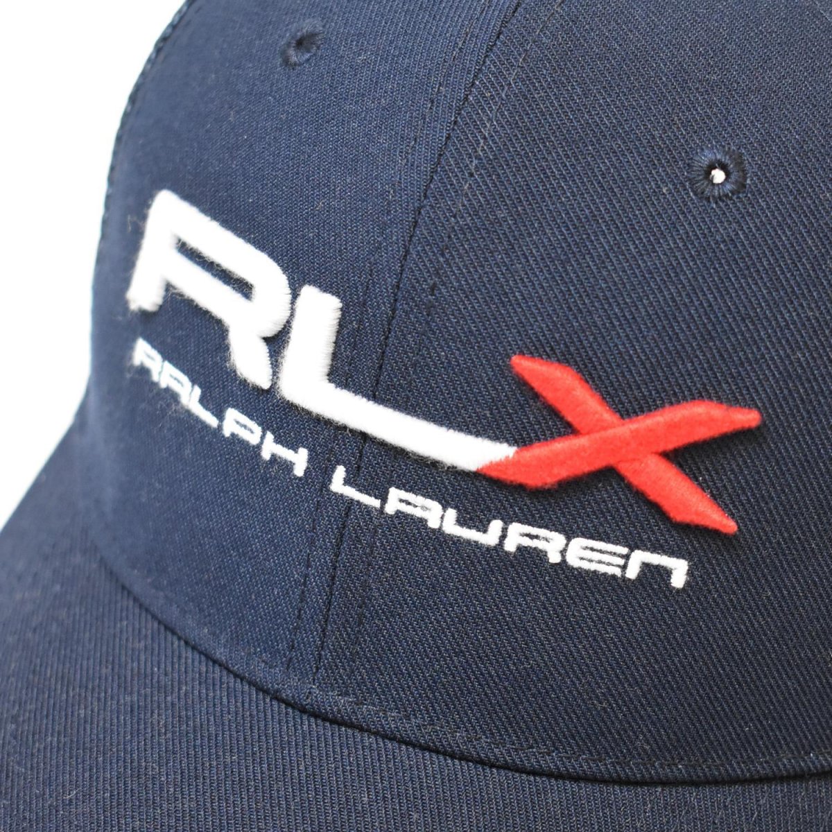 画像2: Ralph Lauren RLX High-Crown Sports Cap - Navy / ラルフローレン アールエルエックス (2)