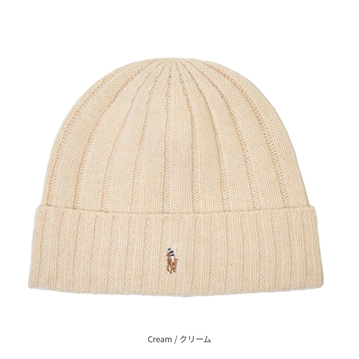 画像12: Polo Ralph Lauren Signature Pony Wool-Blend Beanie / ポロラルフローレン (12)